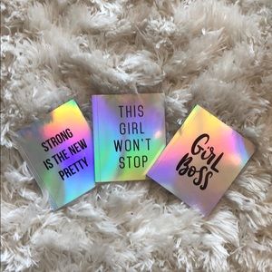 Three Holographic Notebooks